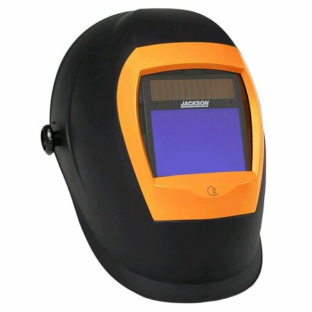 JACKSON SAFETY Welding Helmet, BH3, Black, ADF, Black|Yellow, BH3 46157